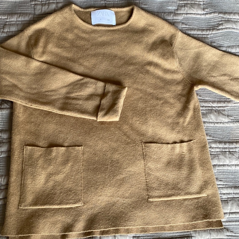 ZARA girls size 7 sweater top